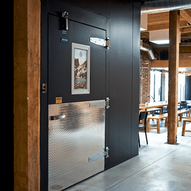 outdoor walk in coolers