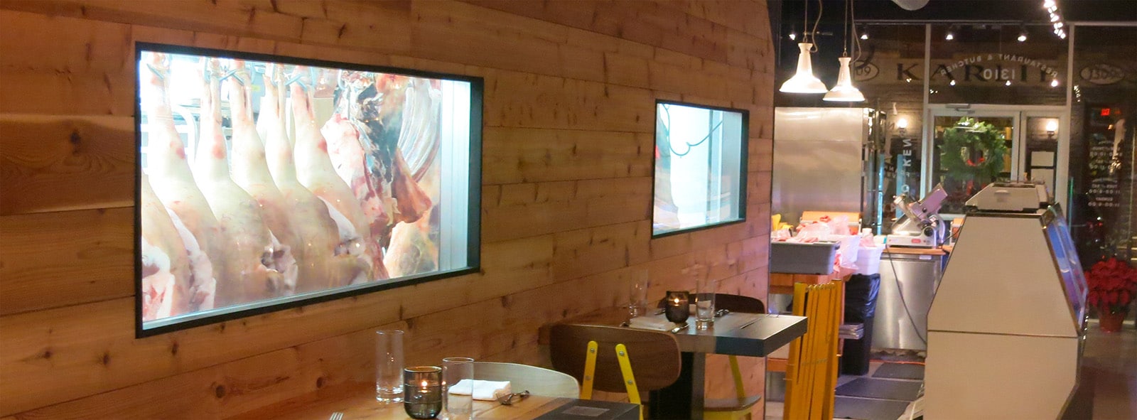 commercial meat cooler